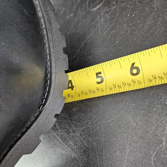 SODA Shoes Womens Size 8 Black Mary Jane Chunky Block Heel Lug Sole Platform - Picture 14 of 14